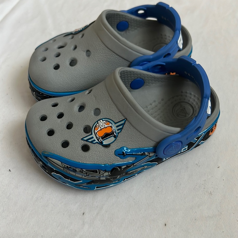 Crocs Star Wars Light Up  little kids size C6